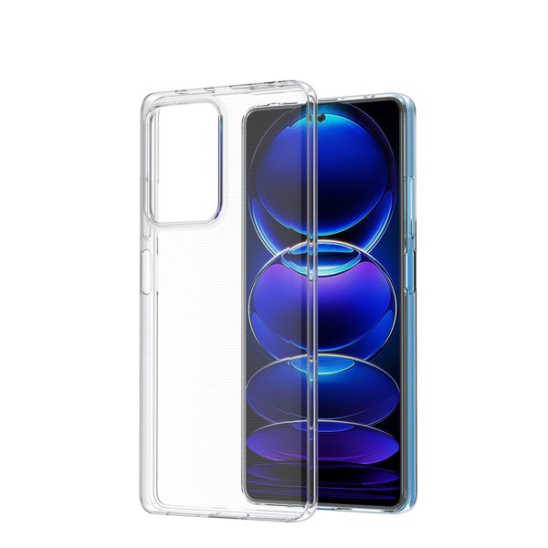 Ultra plāna korpusa pārklājums 0,5 mm līdz Xiaomi Xiaomi Redmi Note 12 Pro+ īpaši caurspīdīgs