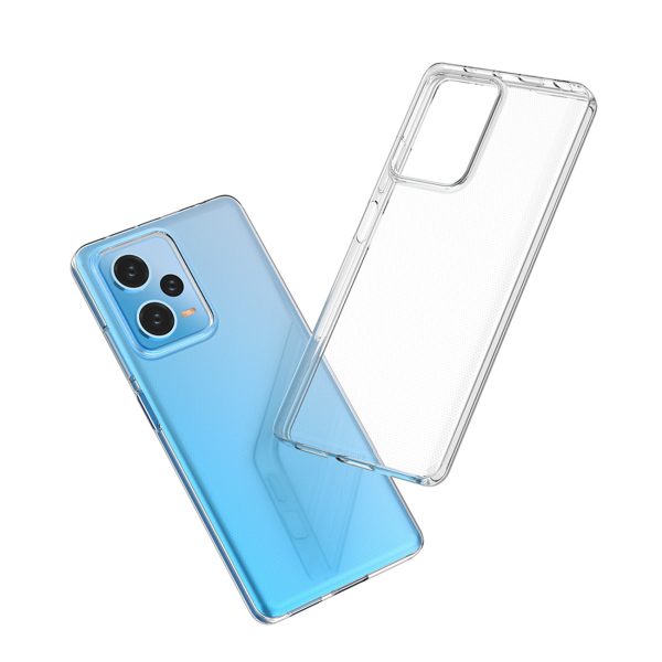 Ultra plāna korpusa pārklājums 0,5 mm līdz Xiaomi Xiaomi Redmi Note 12 Pro+ īpaši caurspīdīgs