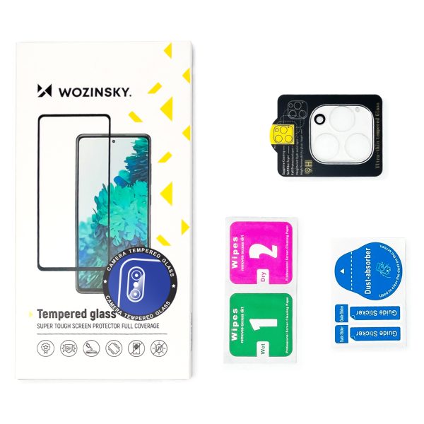 9h rūdīts stikls kamerai Xiaomi Redmi Note 12 5G / POCO X5 5G pilna kameras stikls