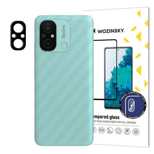 9h rūdīts stikls kamerai Xiaomi Redmi 11a / Poco C55 / Redmi 12c pilnas kameras stikls