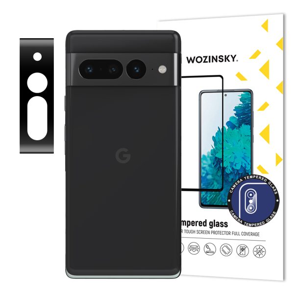 9h rūdīts stikls kamerai Google Pixel 7 Pro pilna kameras stikls