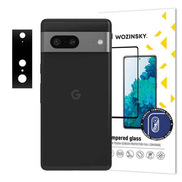 9h rūdīts stikls kamerai Google Pixel 7 pilna kameras stikls