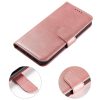 Gadījuma korpuss ar atloku un maku Xiaomi Redmi Note 12 magnēta korpuss rozā krāsā
