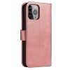 Gadījuma korpuss ar atloku un maku Xiaomi Redmi Note 12 magnēta korpuss rozā krāsā
