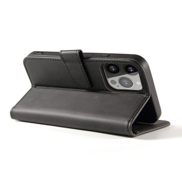 Gadījuma korpuss ar atloku un maku Xiaomi Redmi Note 12 magnēta korpuss melns