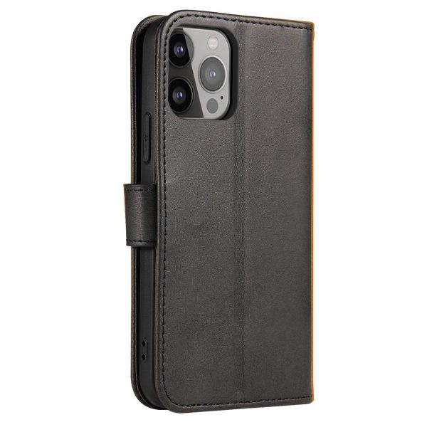 Gadījuma korpuss ar atloku un maku Xiaomi Redmi Note 12 magnēta korpuss melns