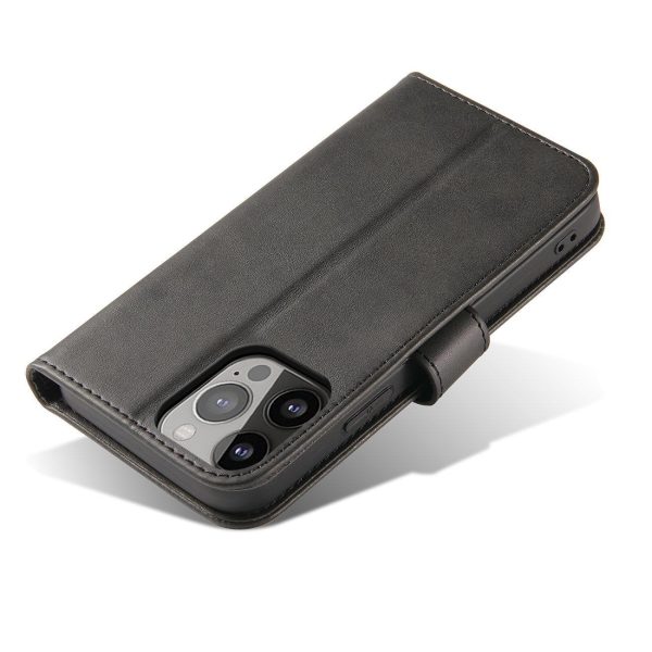 Gadījuma korpuss ar atloku un maku Xiaomi Redmi Note 12 magnēta korpuss melns