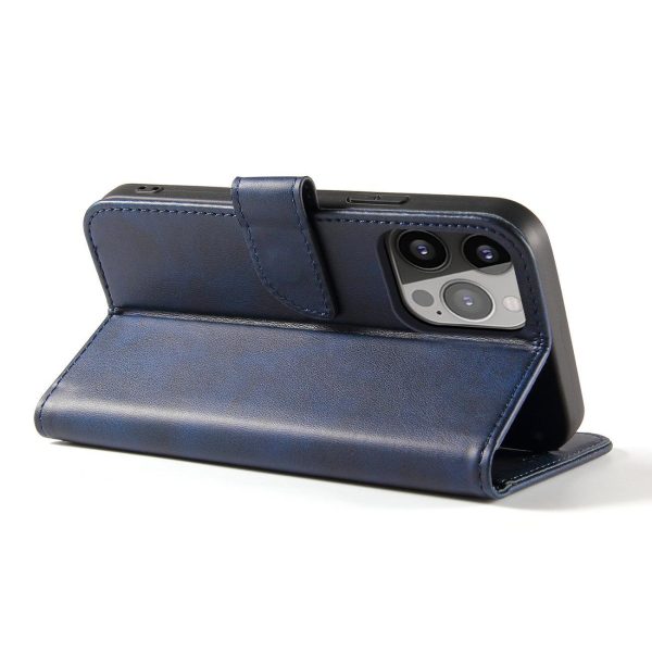 Gadījuma korpuss ar atloku un maku Xiaomi Redmi Note 12 5G / POCO X5 5G MAGNET CASE Blue