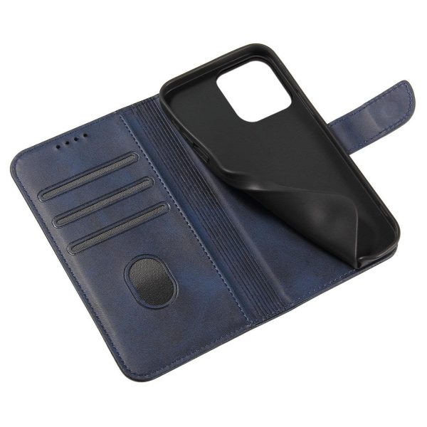 Gadījuma korpuss ar atloku un maku Xiaomi Redmi Note 12 5G / POCO X5 5G MAGNET CASE Blue