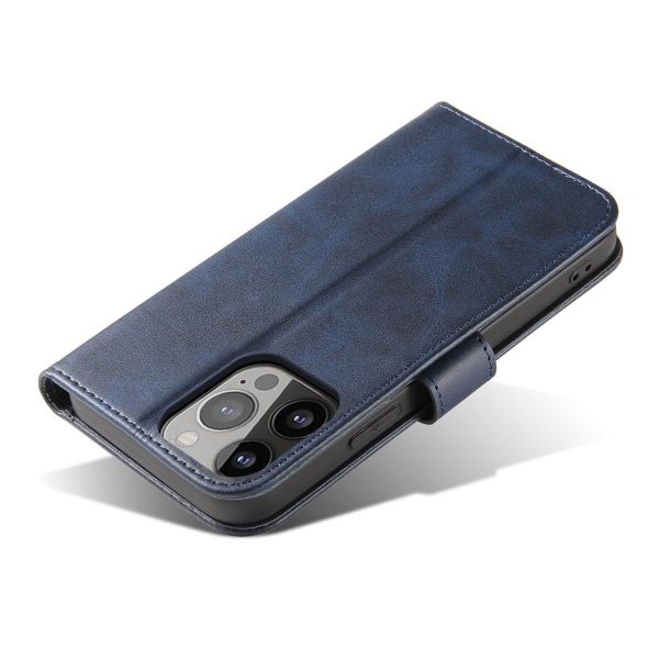 Pārklājuma korpuss ar atloku un maku Xiaomi Redmi Note 12 Pro+ magnēta korpuss zilā krāsā