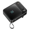 3in1 PowerBank USB-C Jump Starter starteris 3000A automašīnas melnajam lukturīšanai