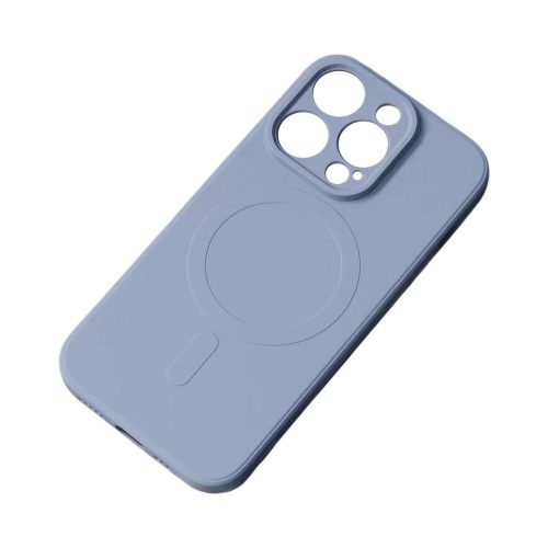 Silikona korpuss no magsafe līdz iPhone 15 Pro Max silicone Case Grey