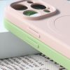 Silikona korpuss no magsafe līdz iPhone 15 Pro Max silicone Case Grey