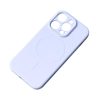 Silikona korpuss no magsafe līdz iPhone 15 Pro silicone zilā korpuss