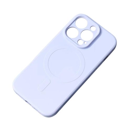 Silikona korpuss no magsafe līdz iPhone 15 Pro silicone zilā korpuss