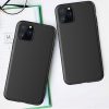 Želejas elastīgs korpuss iPhone 15 Pro Max Mīkstais korpuss melns