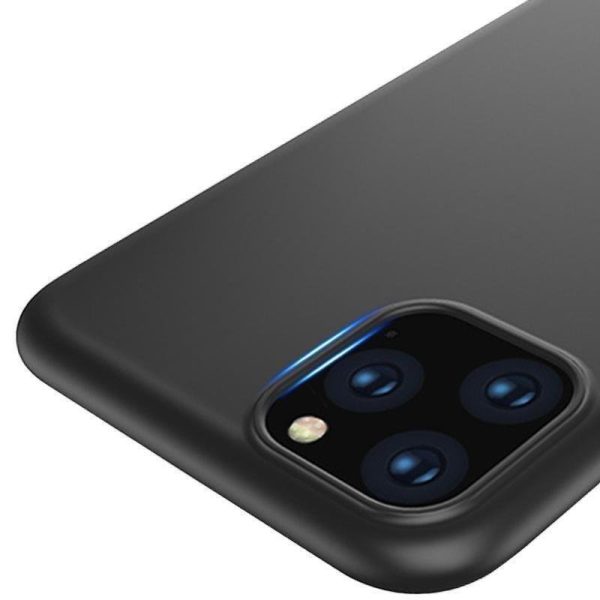 Želejas elastīgs korpuss iPhone 15 Pro Max Mīkstais korpuss melns