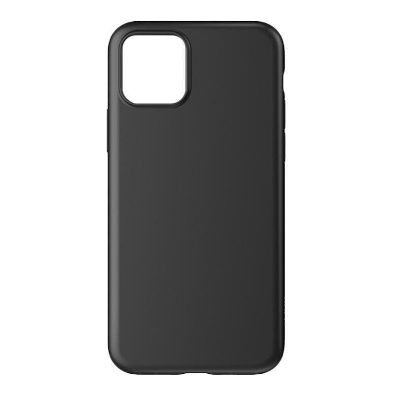 Gēla elastīgs korpuss iPhone 15 Pro mīkstais korpuss melns