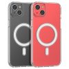 Želejas elastīgs korpuss iPhone 15 Plus magnētiskam ar caurspīdīgu magsafu