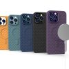 Lietas lieta Placone iPhone 13 Pro ar magSafe austo lietu purpursar
