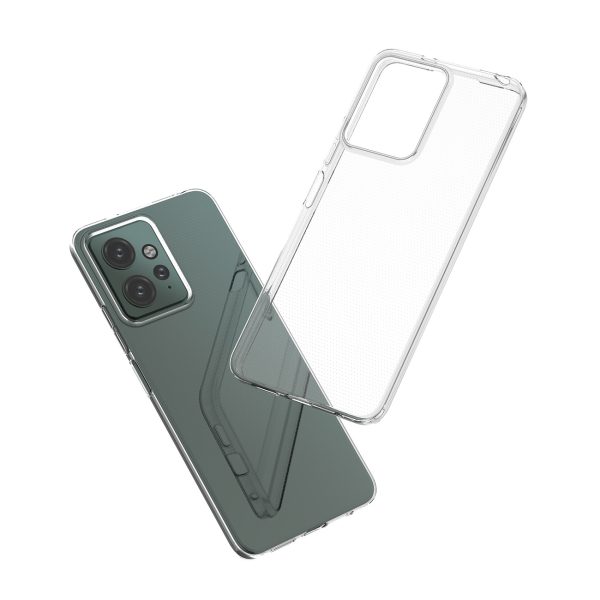 Silikona korpuss Xiaomi Redmi 12 Ultra skaidram caurspīdīgam