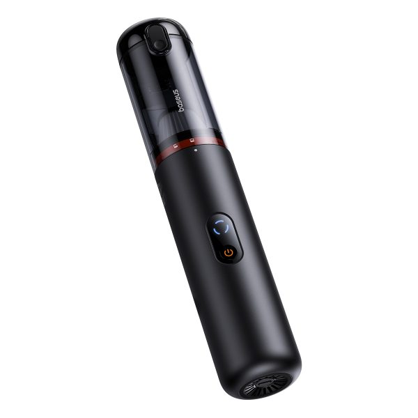 Automašīnu putekļsūcējs ar baseus A5 USB-C 130W melns fona apgaismojums