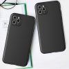 Silikona korpuss Xiaomi Redmi 12 mīksts korpuss melns