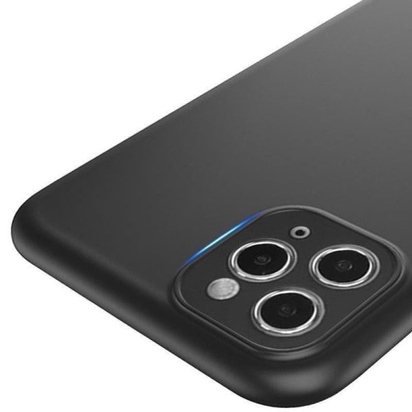 Silikona korpuss Xiaomi Redmi 12 mīksts korpuss melns