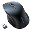 Ergonomiskā bezvadu peles pele datoram MU101 Bluetooth 2.4 GHz zilā krāsā