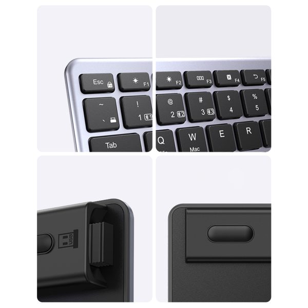 Numlock KU005 Bluetooth 2.4 GHz bezvadu tastatūra