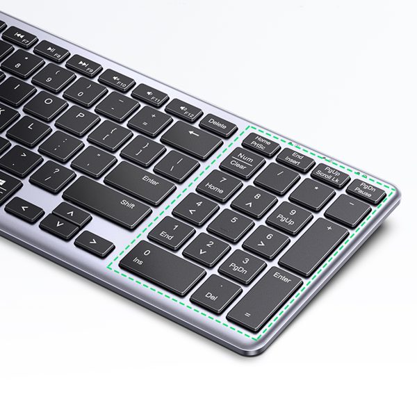 Numlock KU005 Bluetooth 2.4 GHz bezvadu tastatūra