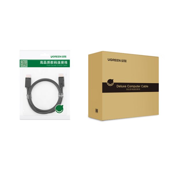 Displayport Cable 4K 30Hz 5m melns