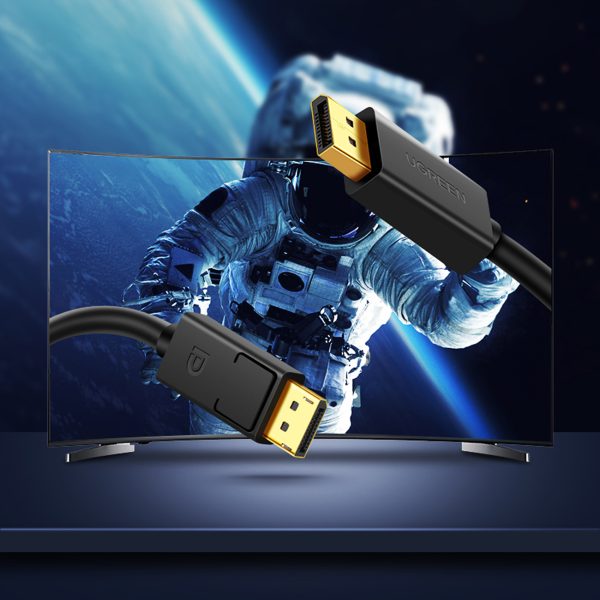 Displayport Cable 4K 30Hz 5m melns