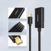 Adaptera adaptera kabeļa kabelis DP DisplayPort - HDMI 4K melns