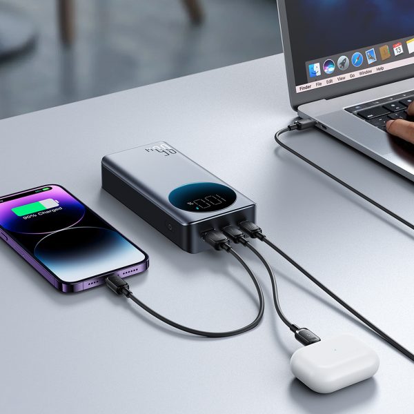 Digital PowerBank 20 000 mAh 65W 3A USB-C USB-C Black