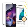 9h rūdīts stikls visam Motorola Moto G54 ekrānam ar melnu pilnu līmes rāmi