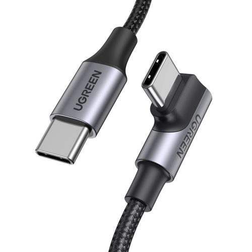 USB-C dusmu kabelis 480MB/s 2m melnā un melnā krāsā