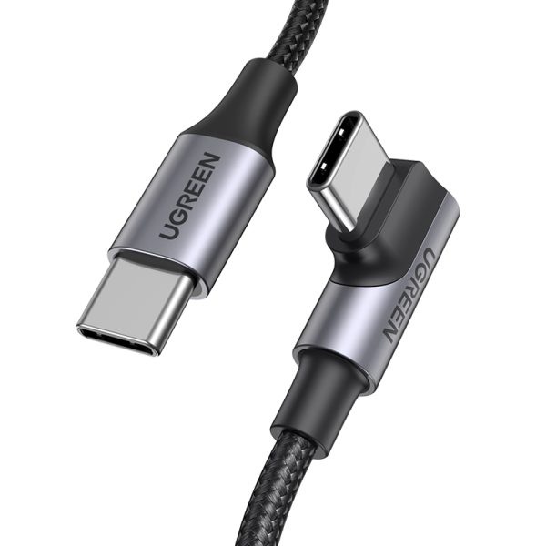 USB-C dusmu kabelis 480MB/s 2m melnā un melnā krāsā