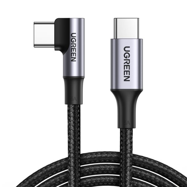 USB-C dusmu kabelis 480MB/s 2m melnā un melnā krāsā