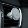 Magnētisko automašīnu turētājs sudraba gaisa ziedam rūtainai