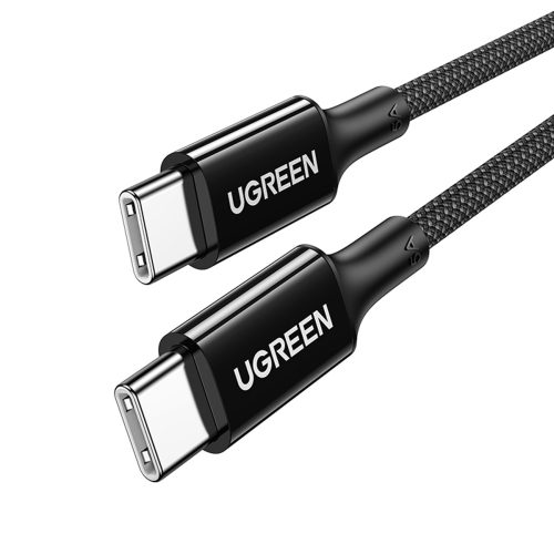 Kabelis USB-C kabelis PD 100W 5A 480MB/s 1M melns