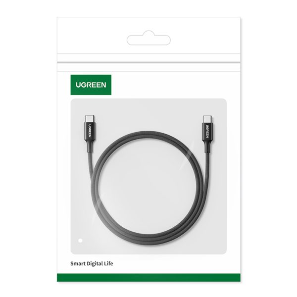 Kabelis USB-C kabelis PD 100W 5A 480MB/s 1M melns