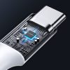 Kabelis USB-C kabelis PD 100W 5A 480MB/s 1M melns