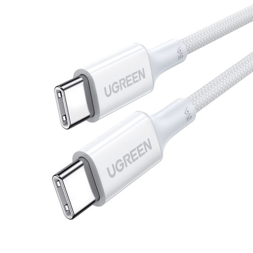 Kabelis USB-C kabelis PD 100W 5A 480MB/s 1m balts