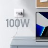 Kabelis USB-C kabelis PD 100W 5A 480MB/s 1m balts