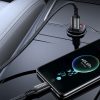 Kabelis USB-C kabelis 100W 5A PD 480Mbps 3m pelēks