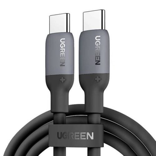 USB-C silikona kabeļa kabelis PD 60W 480Mbps 2m lieliski