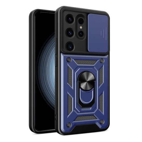 Kamera ar kameru kamerai Samsung Galaxy S24 Ultra Hybrid Armor CaMShield Blue