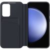 Oriģināls korpuss Samsung Galaxy S23 Fe Smart View Wallet Black Pocket