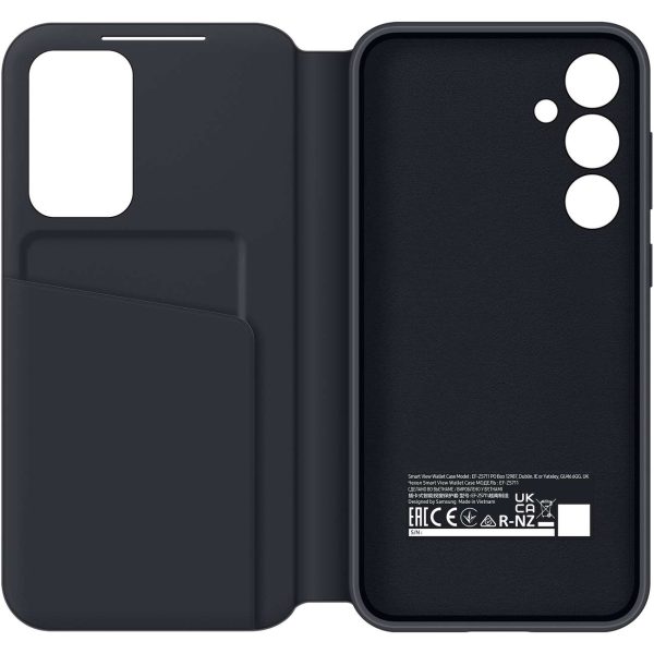Oriģināls korpuss Samsung Galaxy S23 Fe Smart View Wallet Black Pocket